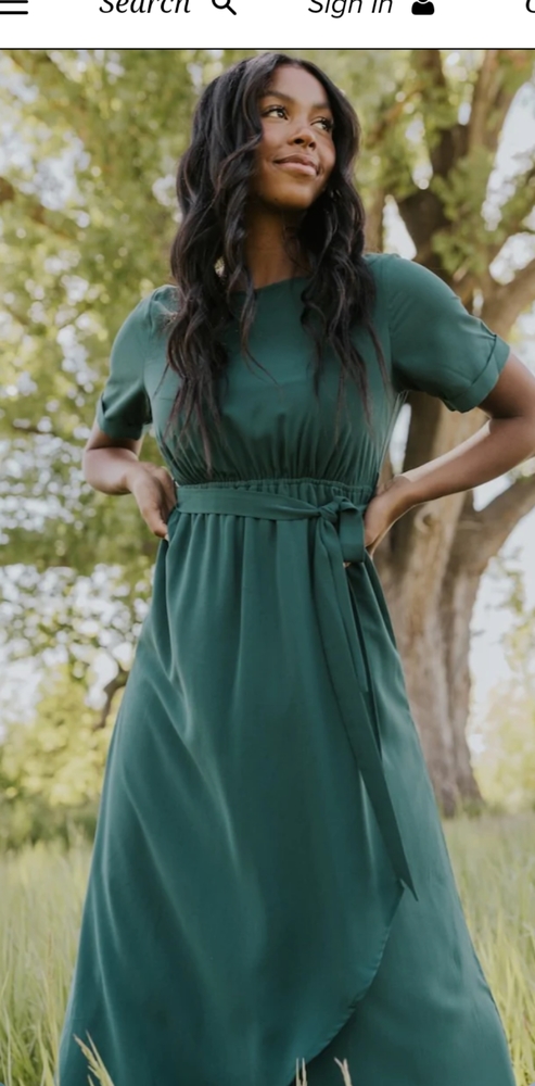 Roolee Jane wrap maxi dress
